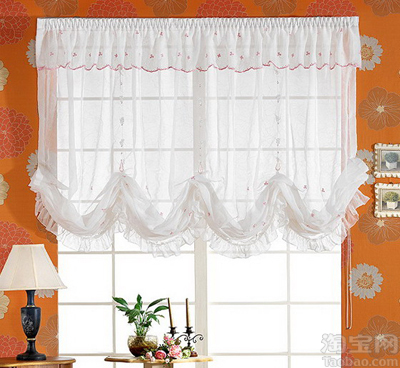 透明纱质窗帘 缥缈风情(五)