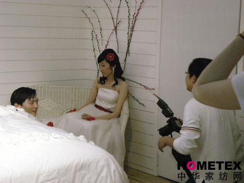 艾莱依家纺:当婚纱邂逅婚纱