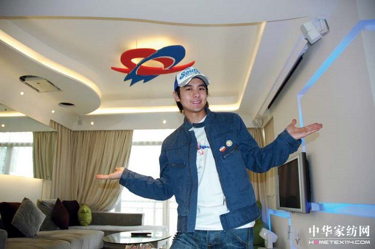 林志颖的上海温馨之家 - 时尚家居 - 中华家纺网