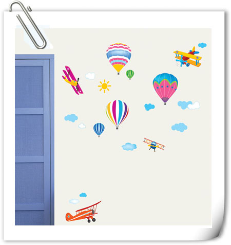 卡通墙贴个性可爱的儿童房