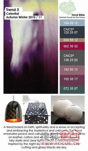 2010年秋冬季家纺趋势发布