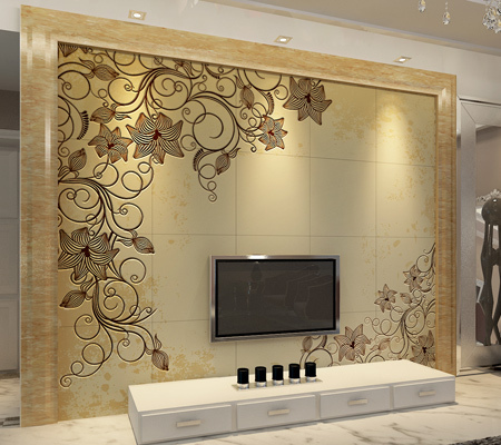 绝妙客厅电视背景墙设计 HOLD住家