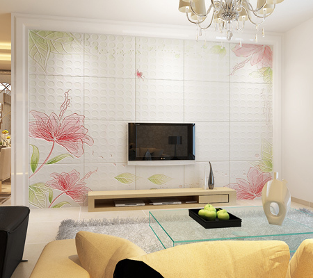 绝妙客厅电视背景墙设计 HOLD住家