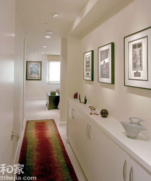 无处不收纳走廊过道储物设计