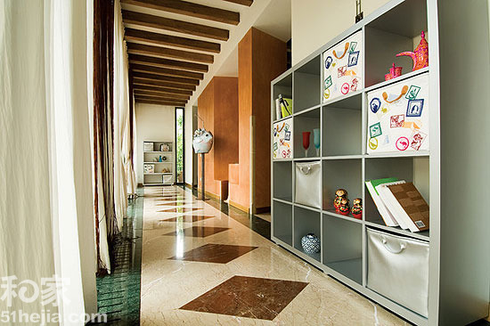 无处不收纳走廊过道储物设计