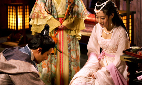 白冰,刘恺威,颖儿,乔振宇等主演的古装奇幻电视剧《画皮之真爱无悔》