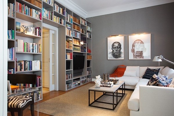 瑞典家居展示现代美式公寓