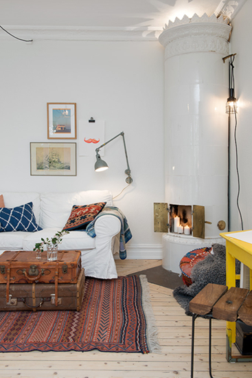 哥德堡36平米热情兼具创意舒适的公寓