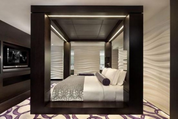 不一样的体验超酷酒店式的卧室设计（四）