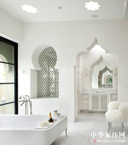 【2】尽享异域风情摩洛哥风格奢华浴室