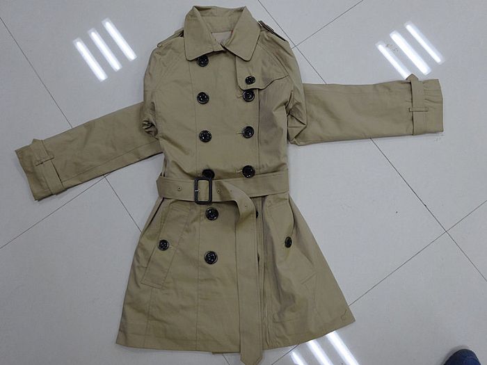 巴宝莉风衣面料现货 纱支60\/2*80\/2 后整理方式